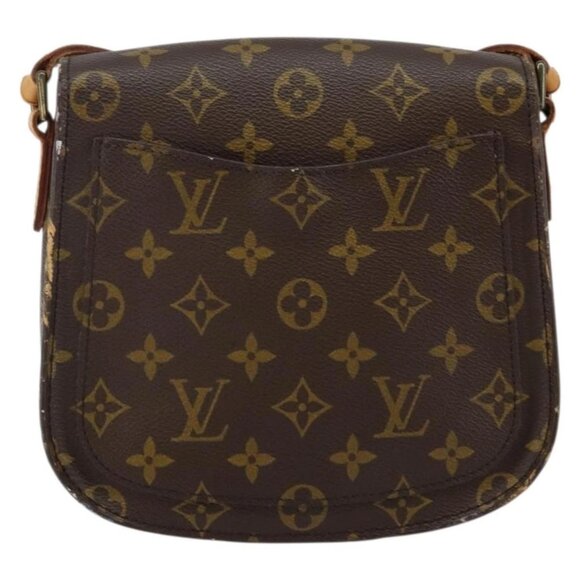 LOUIS VUITTON Monogram Saint Cloud MM Shoulder Bag M51243 LV Auth BA6192 - Picture 3 of 15